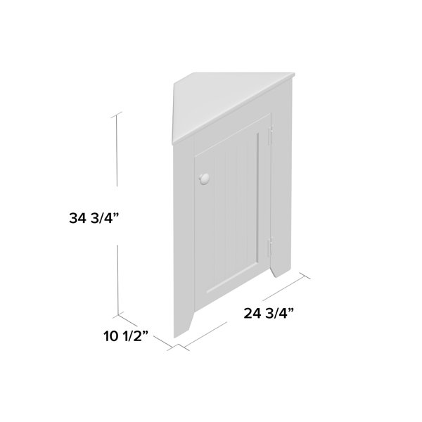 Andover Mills™ Besser Corner Display Stand & Reviews Wayfair